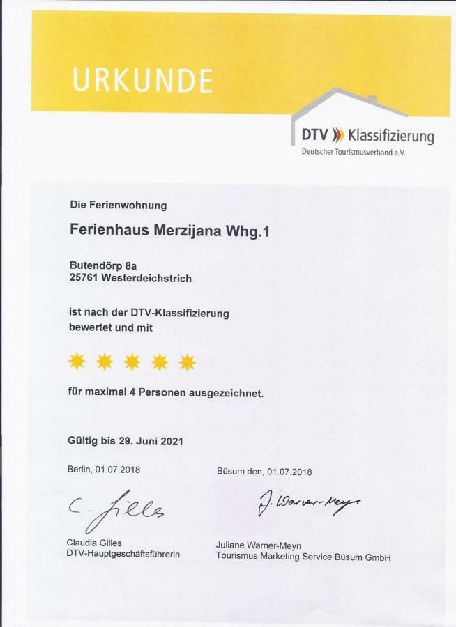Ferienhaus Merzijana 比苏姆 外观 照片